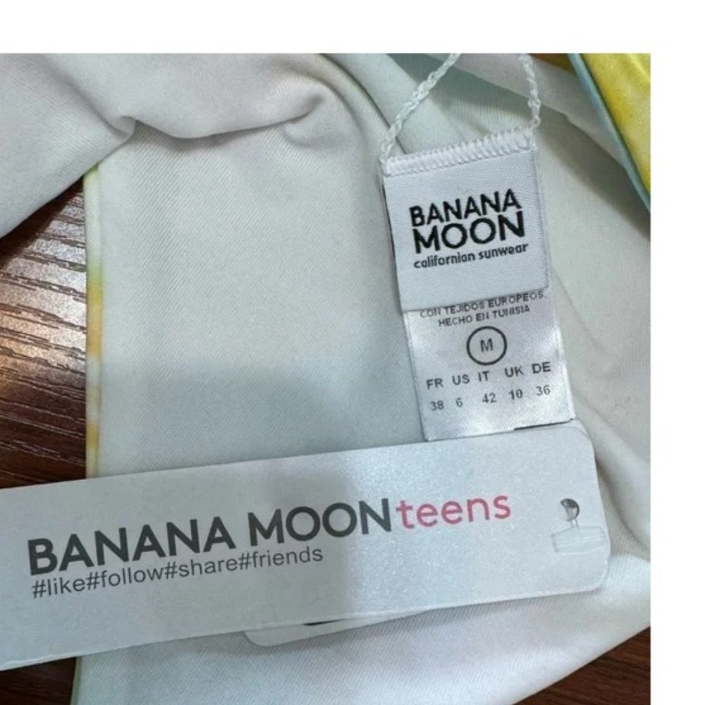 ❤️* NWT BANANA MOON MAHNA COLORDYE BIKINI SWIM BOTTOMS TEEN SIZE: MEDIU… - Picture 5 of 5